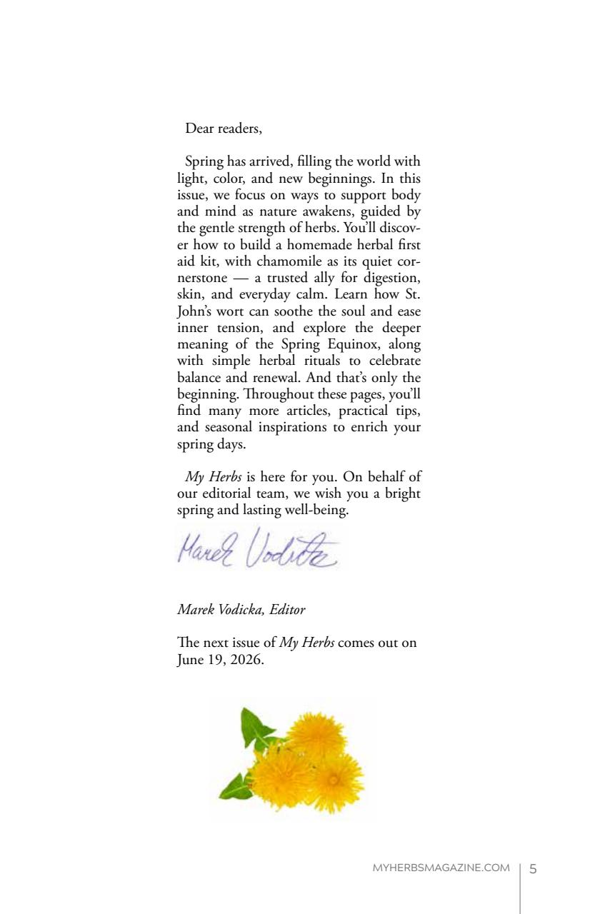 My Herbs Magazine Preview Pages