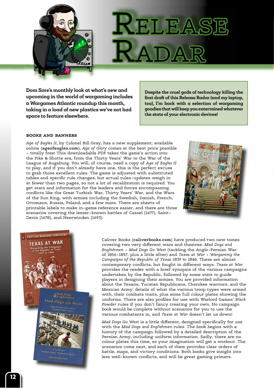 Wargames Illustrated Preview Pages