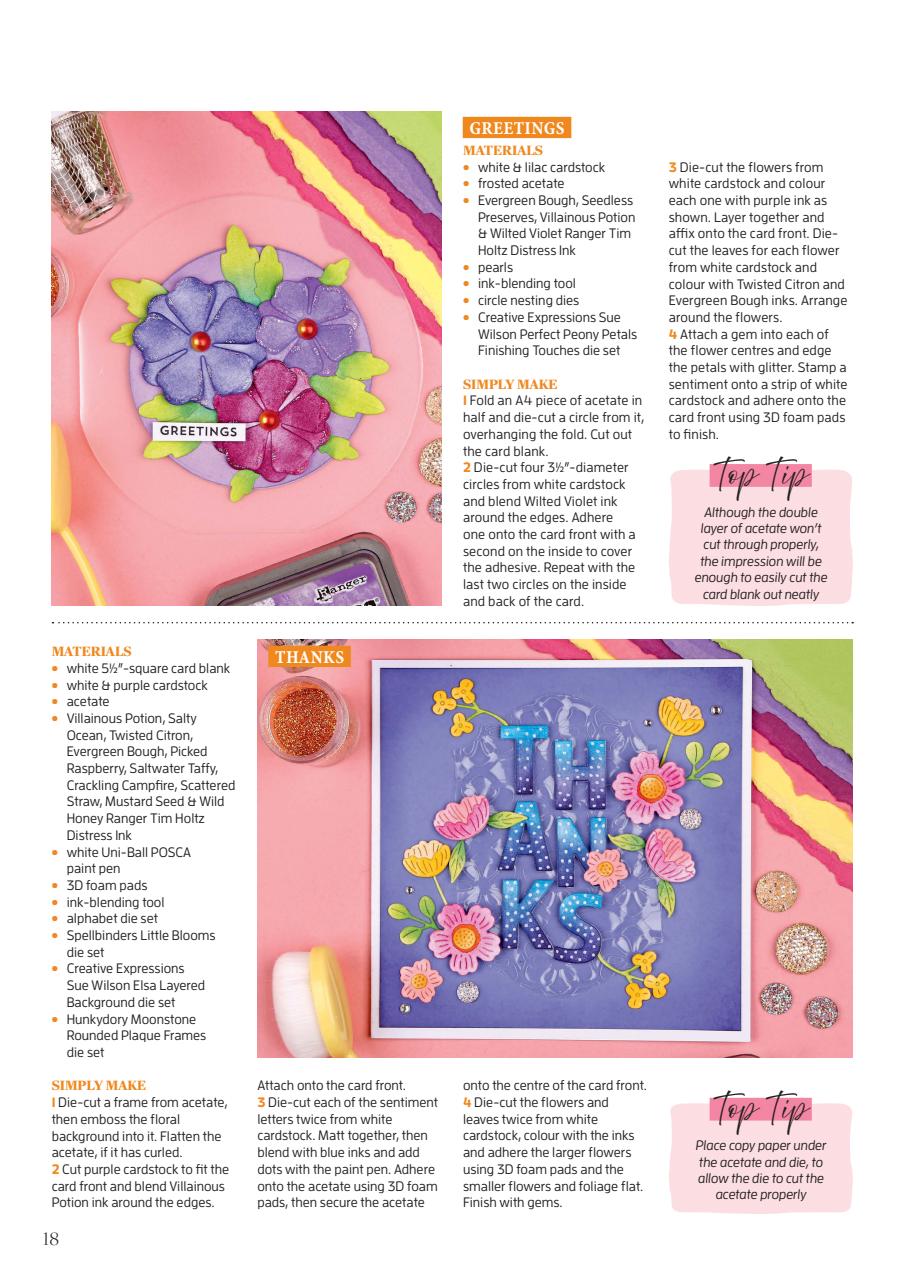 Die-Cutting Essentials Preview Pages