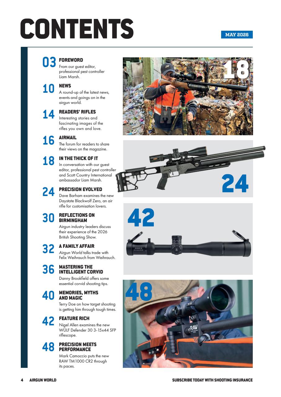 Airgun World Preview Pages