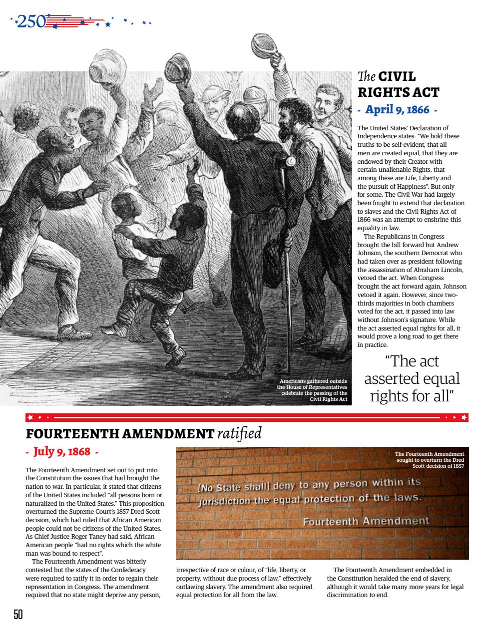 About History Bookazine - 250 Moments That Shaped The USA First Edition ...
