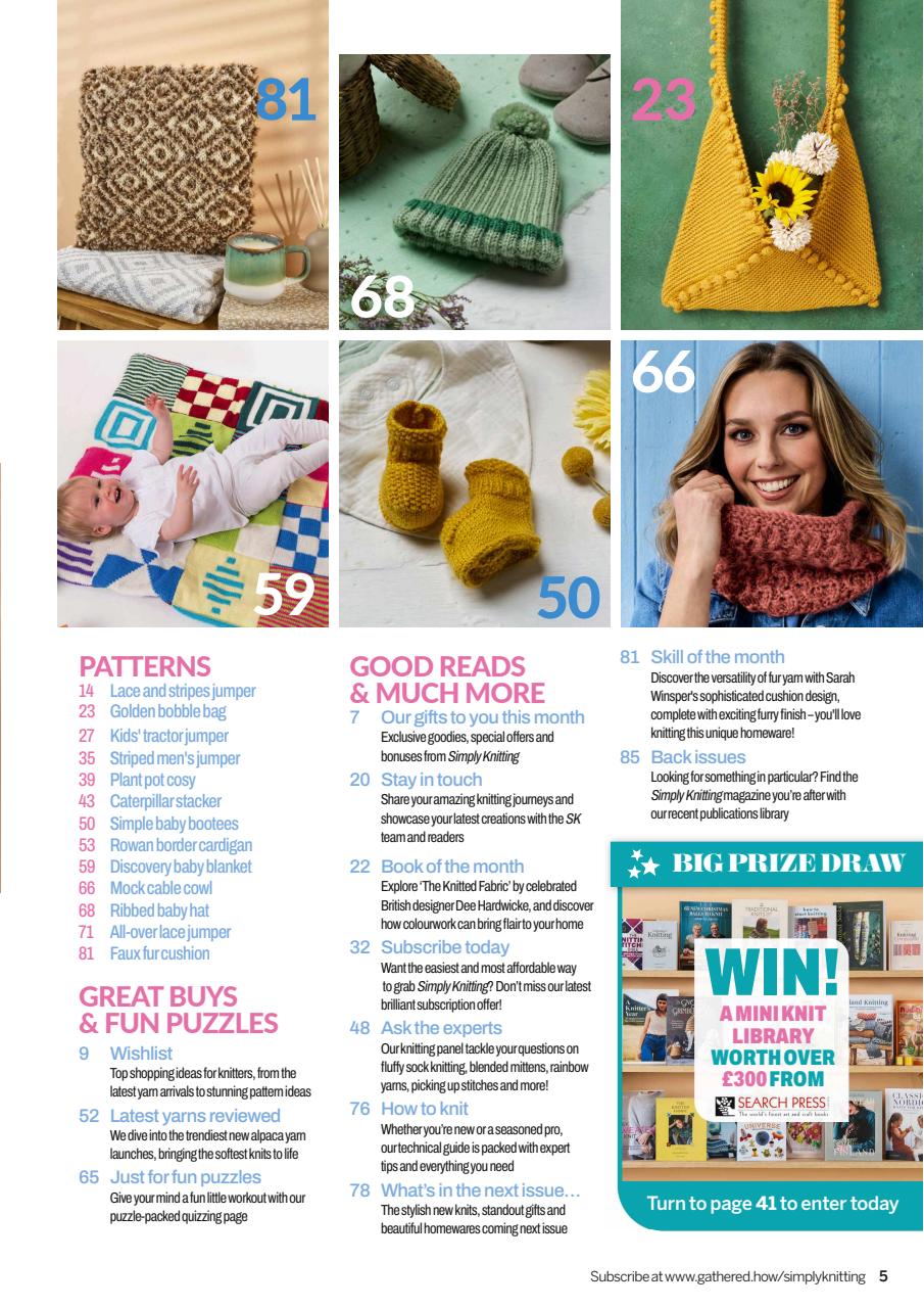 Simply Knitting Preview Pages