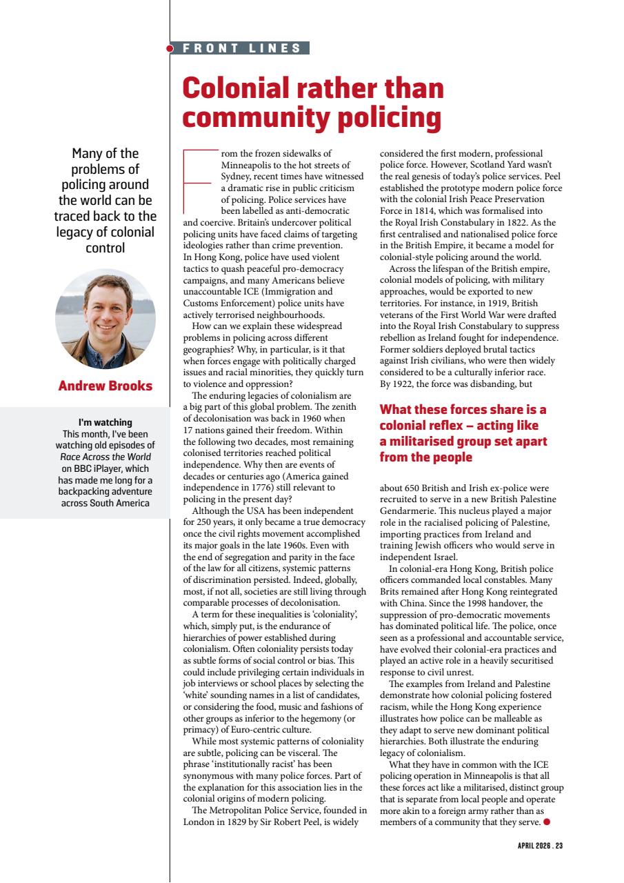 Geographical Preview Pages