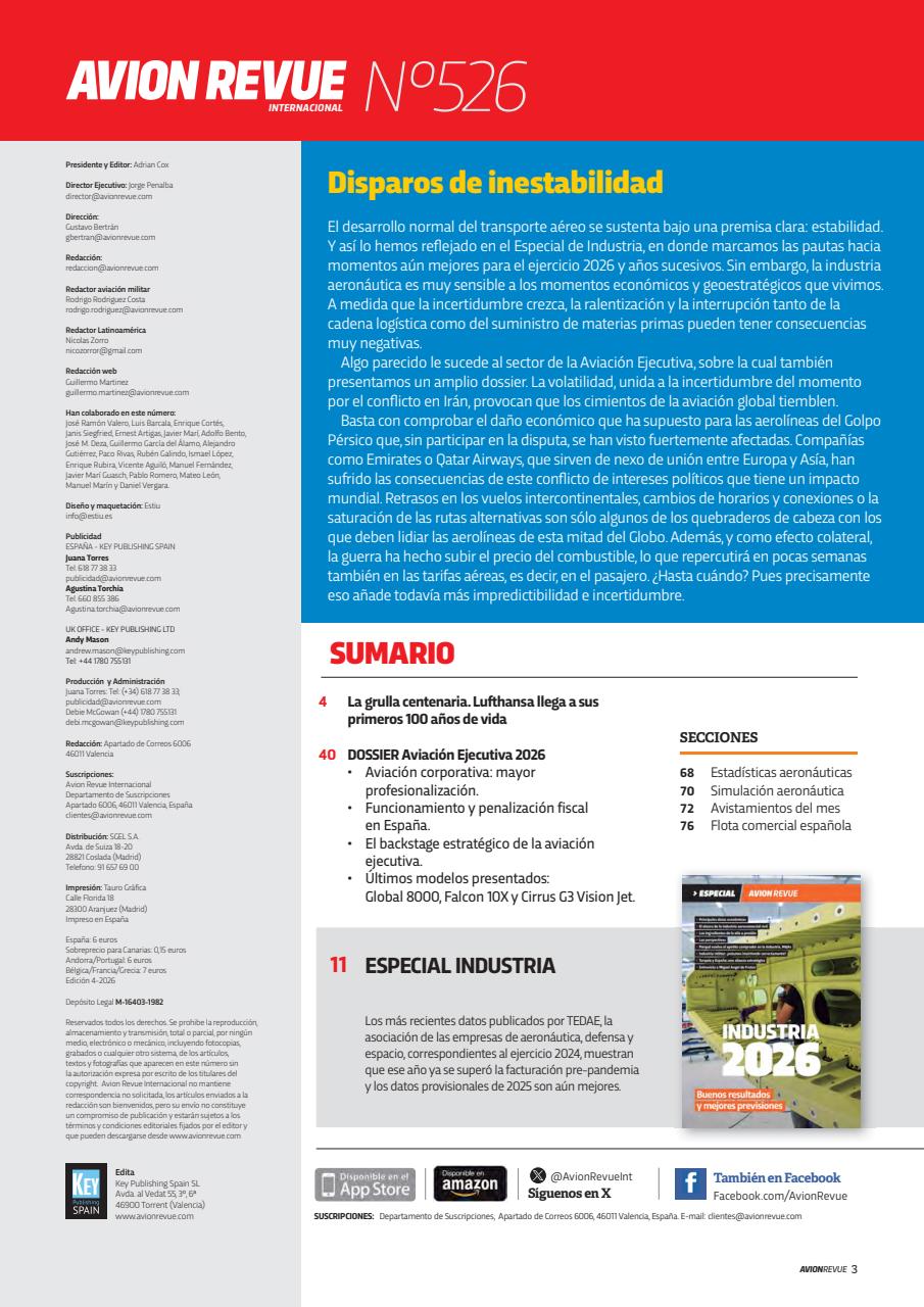 Avion Revue Internacional Preview Pages