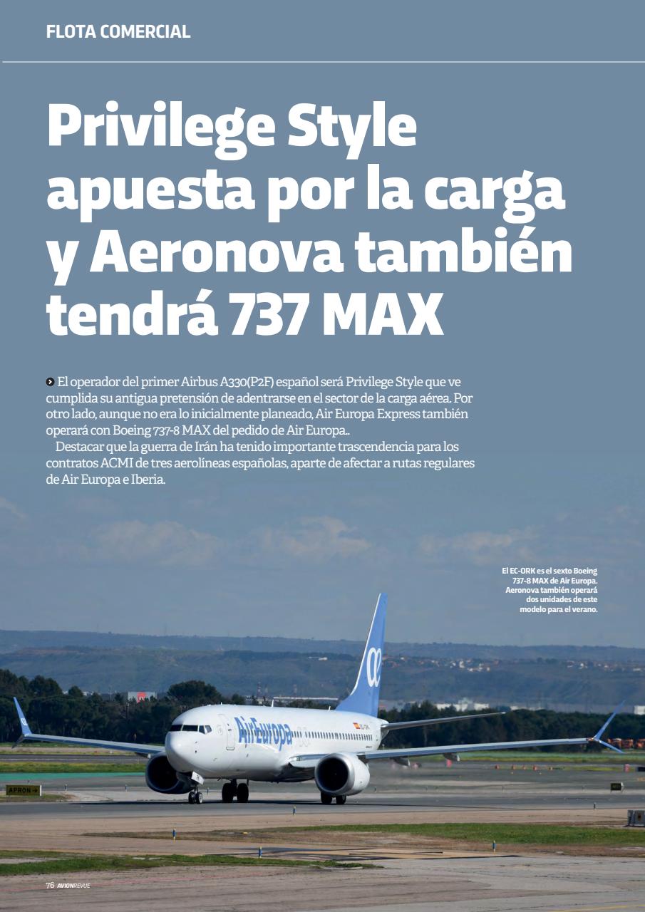 Avion Revue Internacional Preview Pages