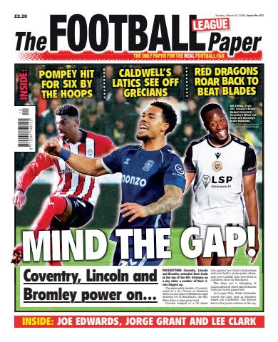 The Football League Paper issue 22nd March 2026