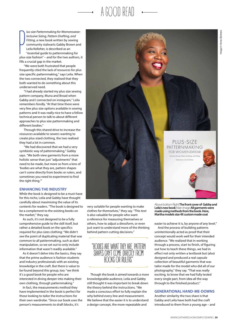 Simply Sewing Preview Pages