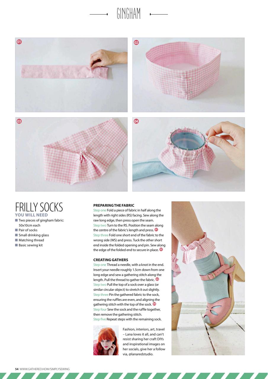 Simply Sewing Preview Pages