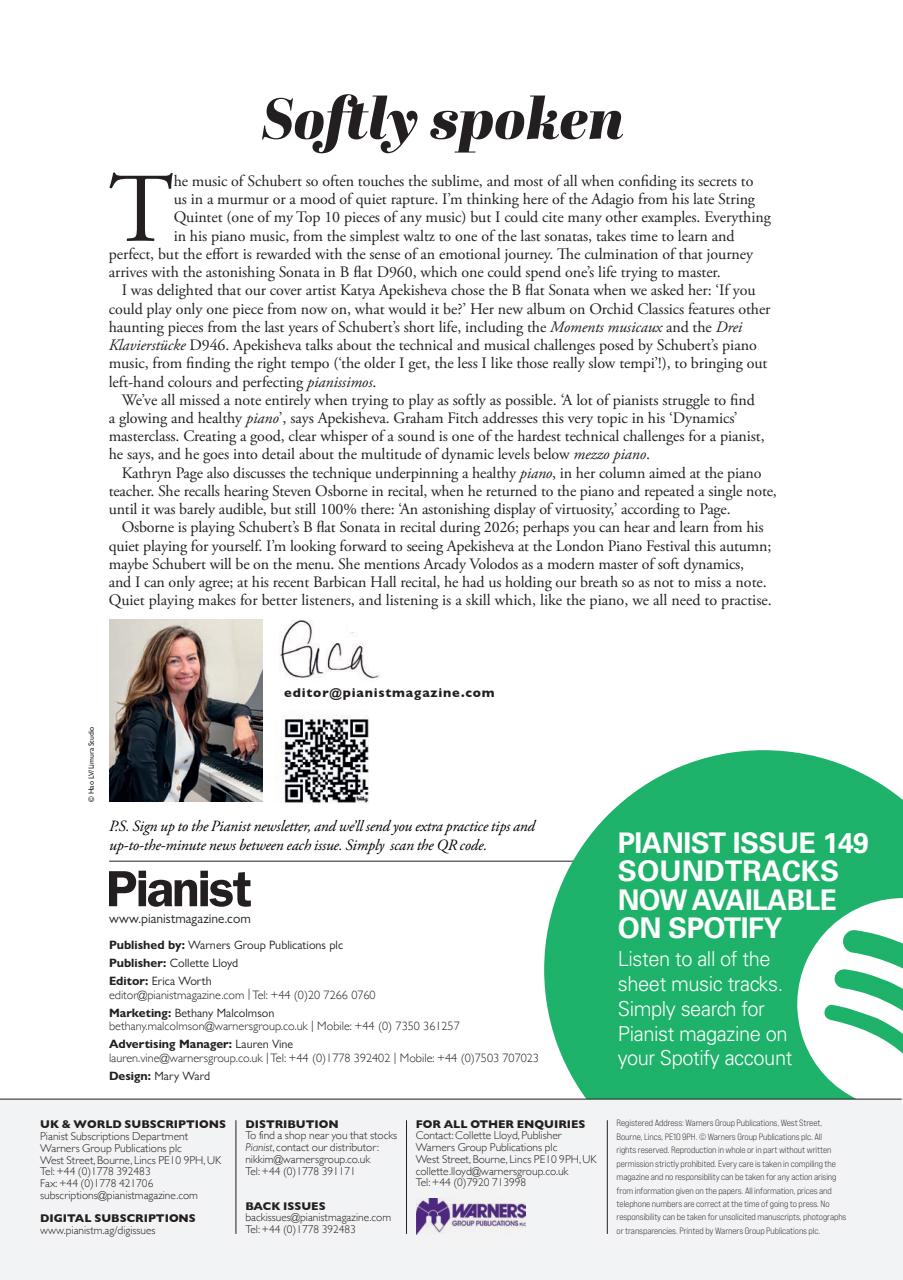 Pianist Preview Pages