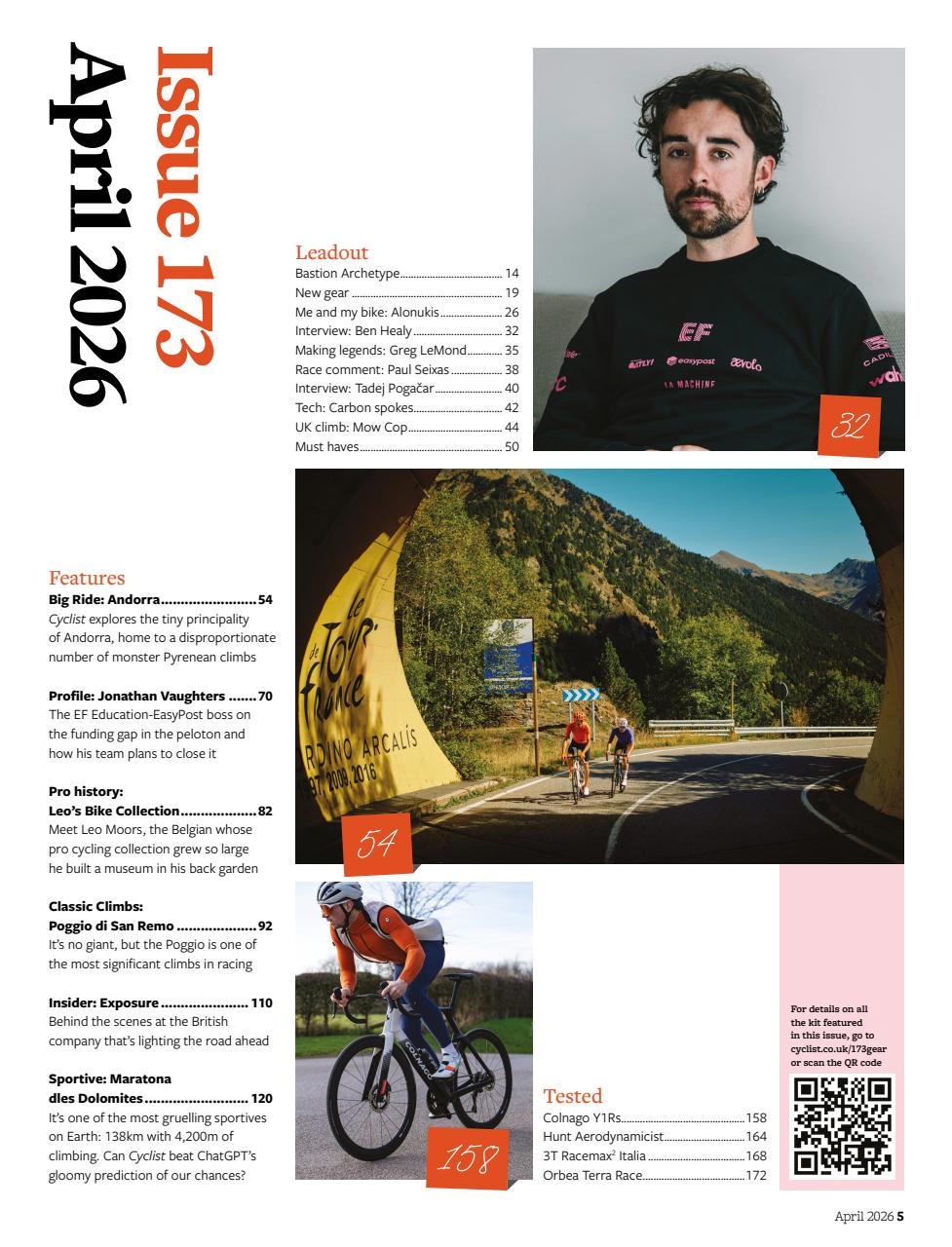 Cyclist Preview Pages