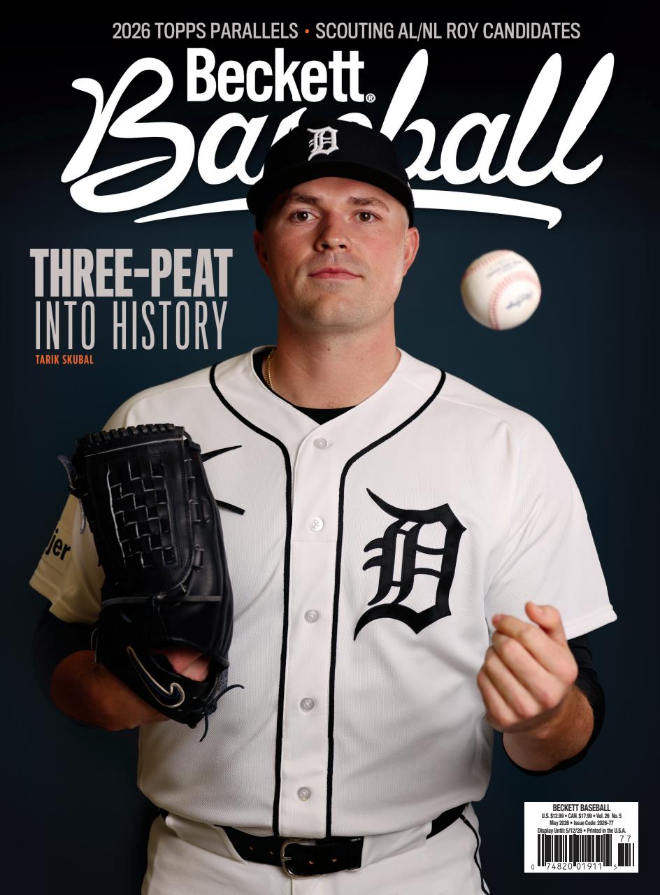 Beckett Baseball Magazine Preview Pages