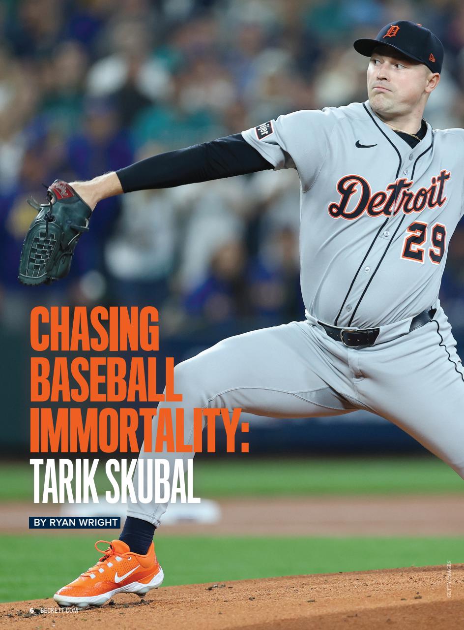 Beckett Baseball Magazine Preview Pages