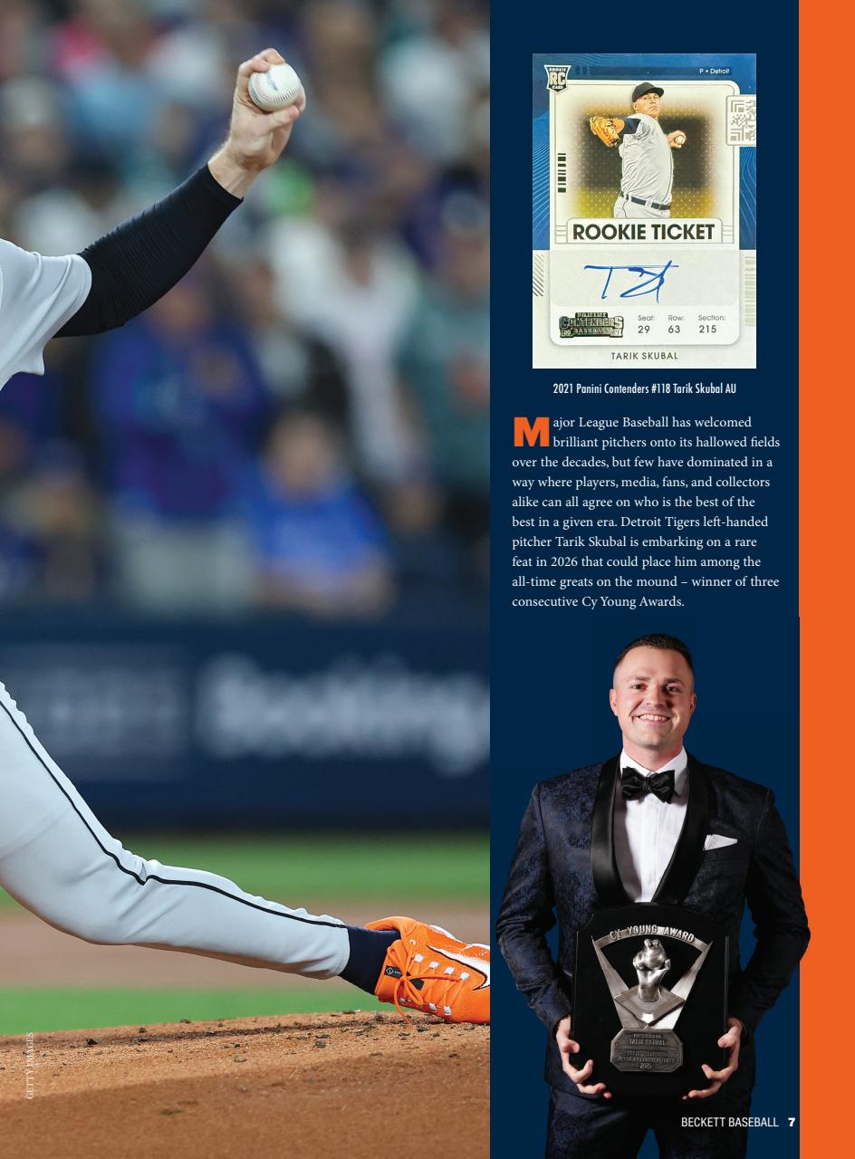 Beckett Baseball Magazine Preview Pages