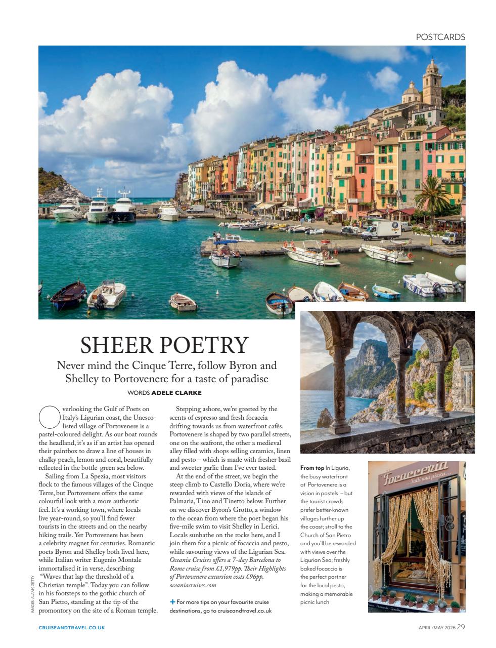 Cruise & Travel Preview Pages