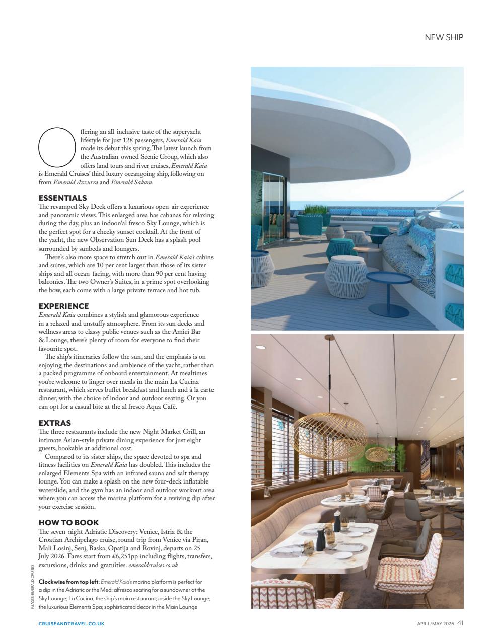 Cruise & Travel Preview Pages