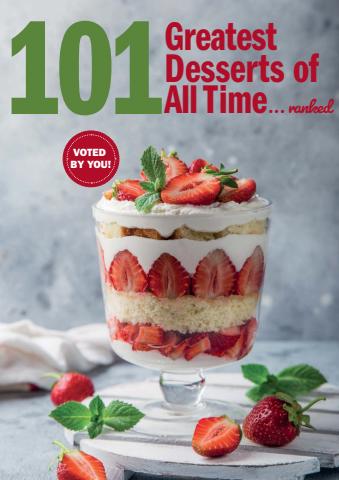 101 Greatest Desserts of all Time issue 101 Greatest Desserts of all Time