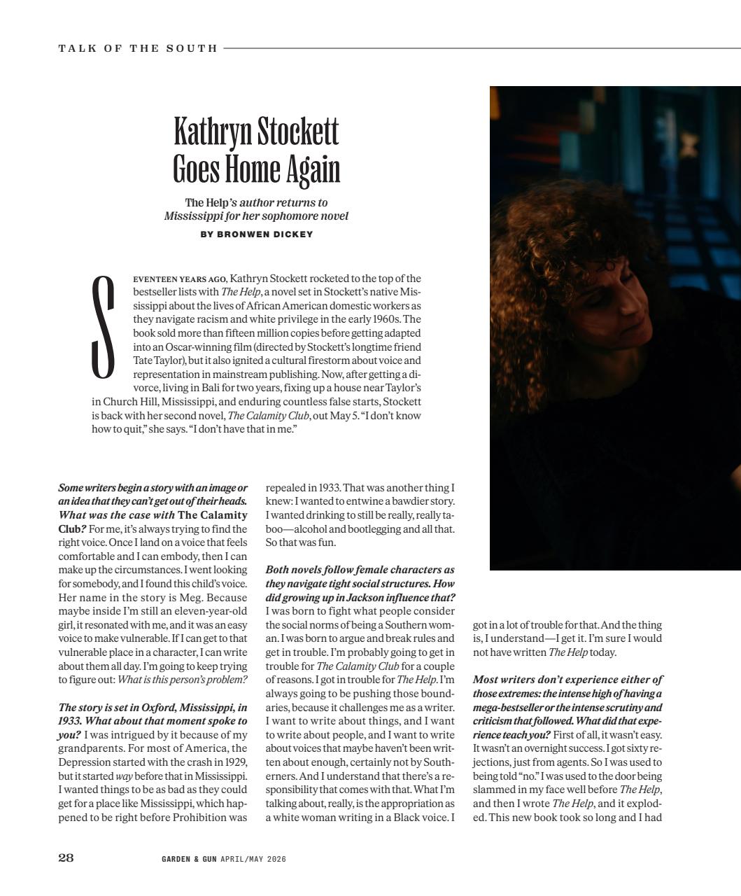 Garden and Gun Magazine Preview Pages