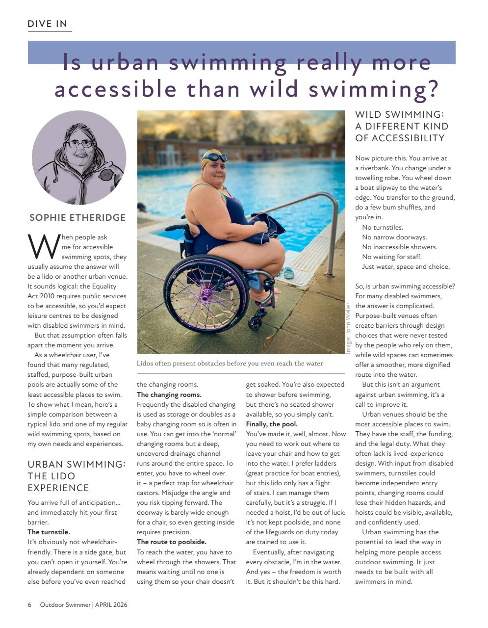 Outdoor Swimmer Preview Pages