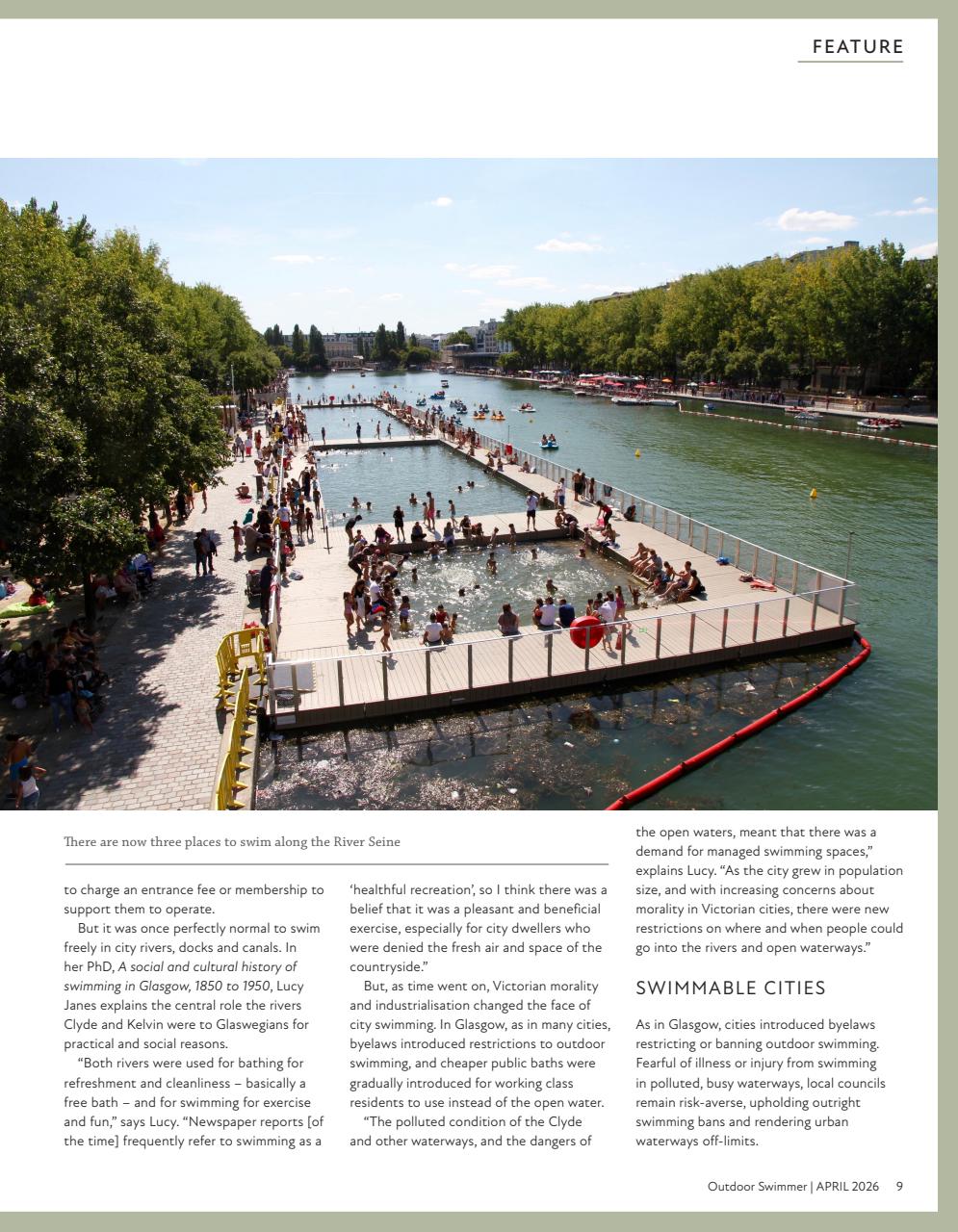 Outdoor Swimmer Preview Pages