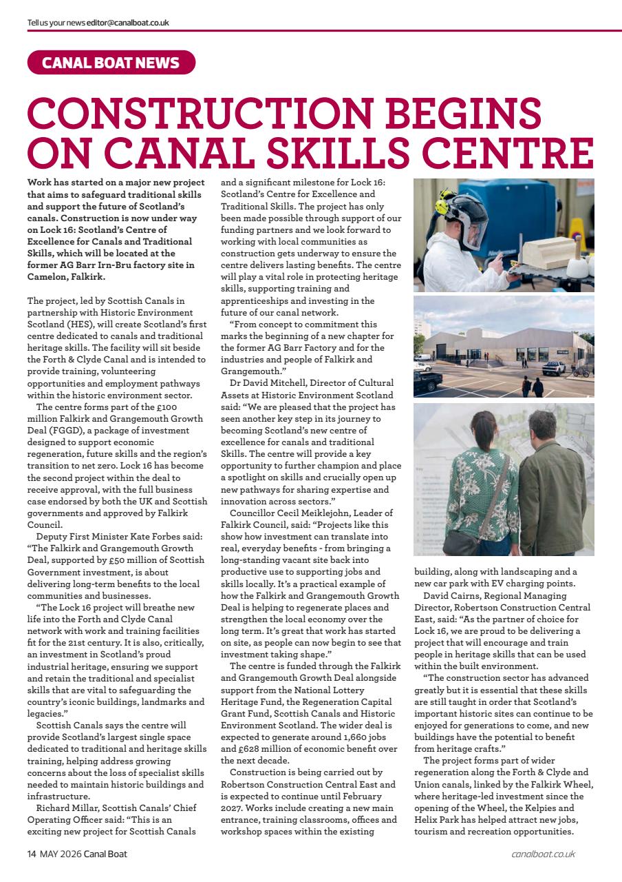 Canal Boat Preview Pages