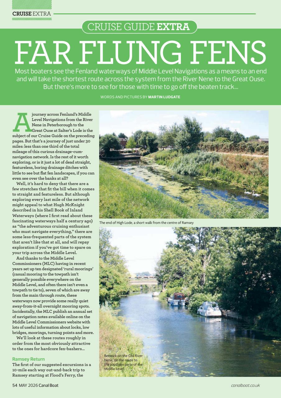 Canal Boat Preview Pages