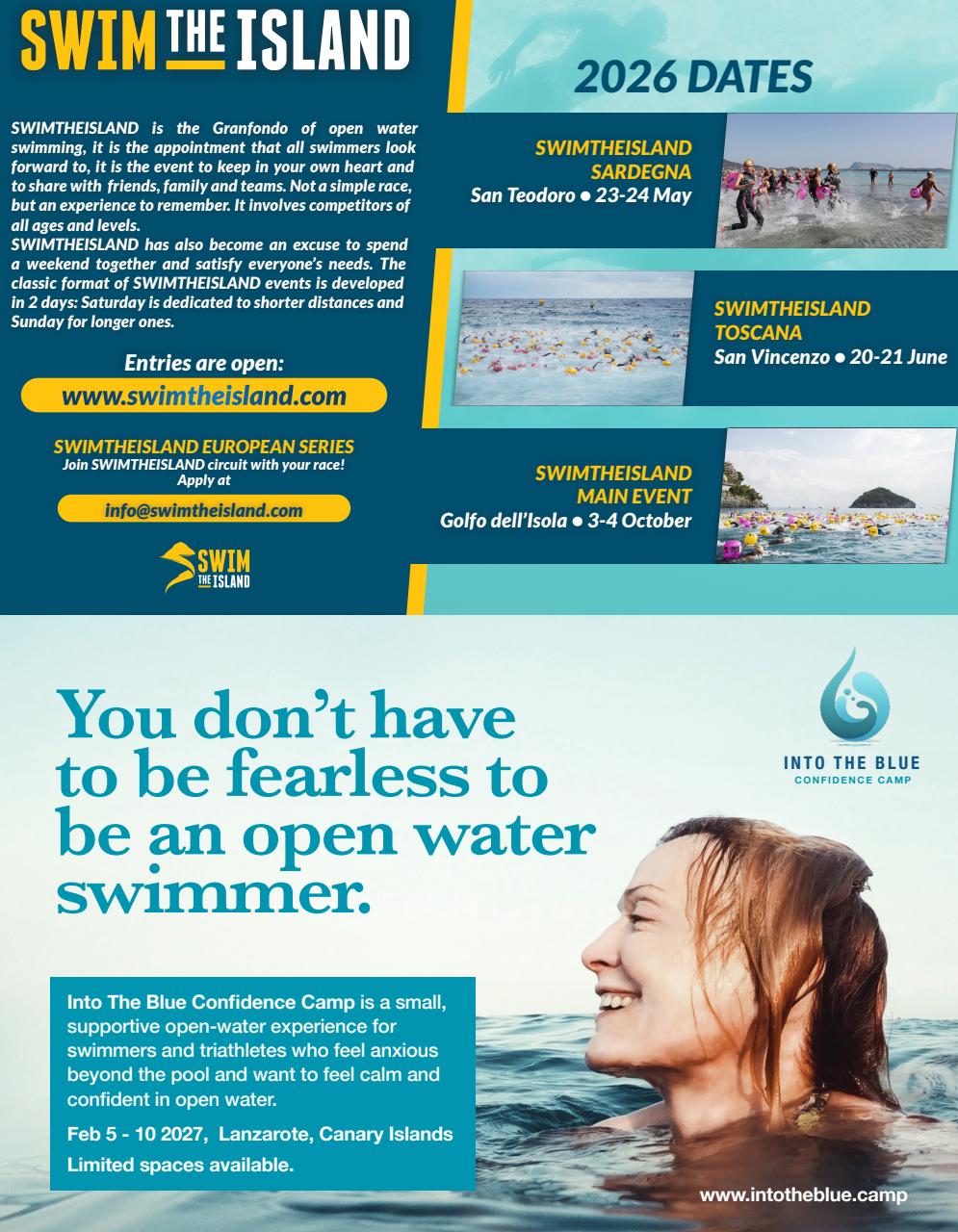 Outdoor Swimmer Preview Pages