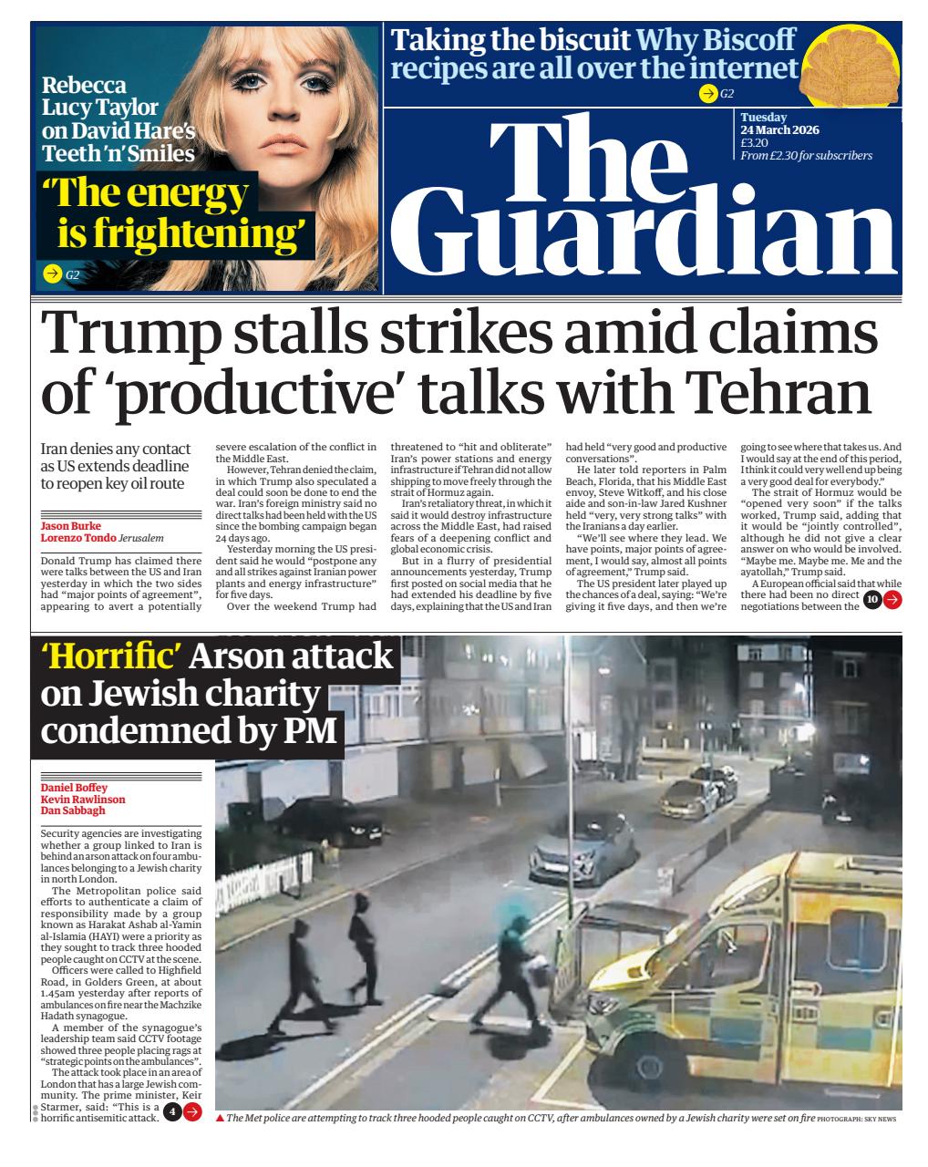 The Guardian Newspaper Preview Pages