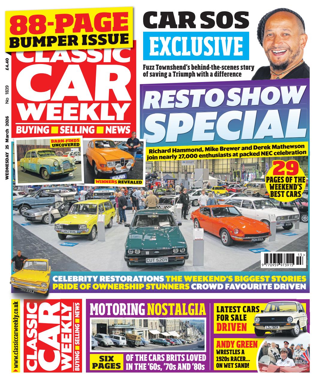 Classic Car Weekly Preview Pages