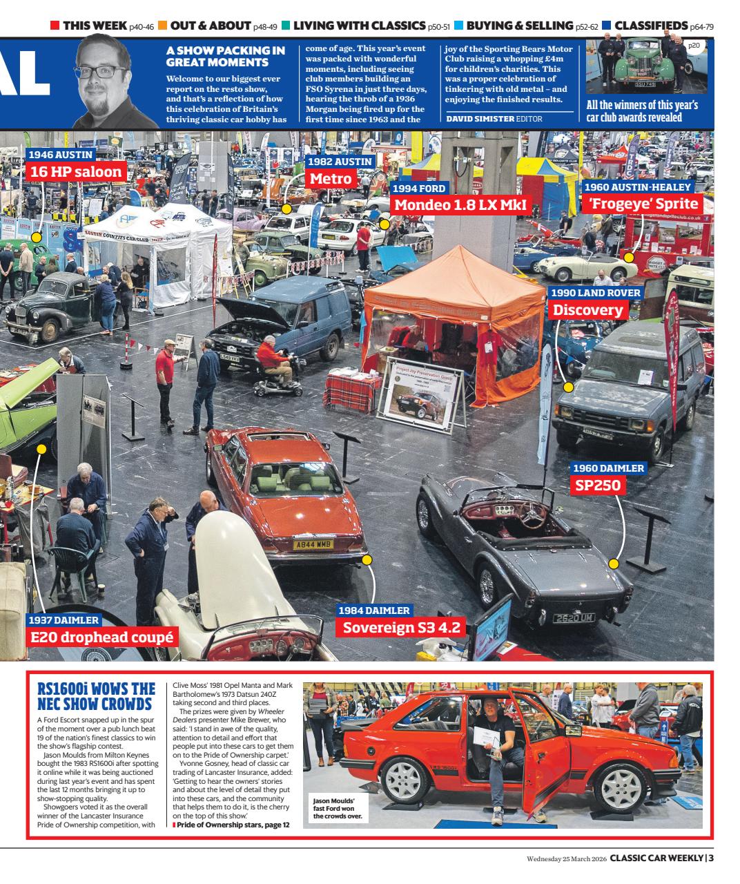 Classic Car Weekly Preview Pages