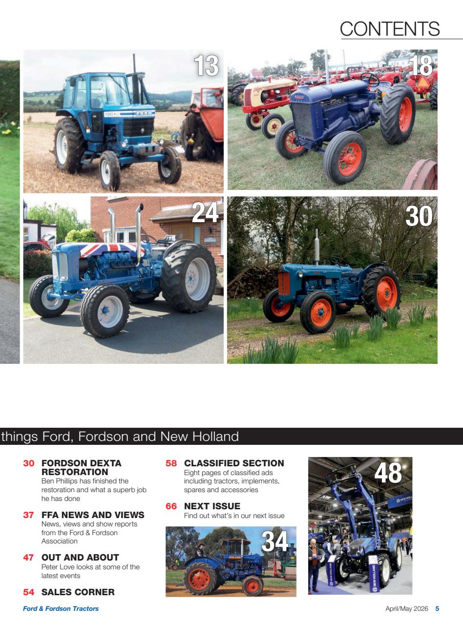 Ford & Fordson Preview Pages