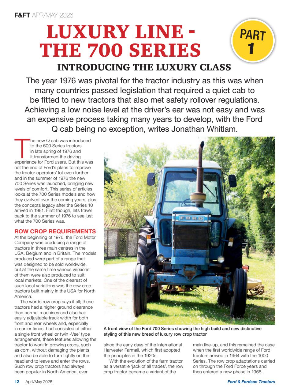 Ford & Fordson Preview Pages