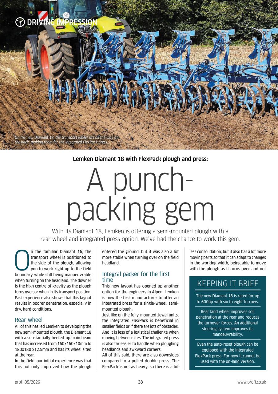 Profi International Preview Pages