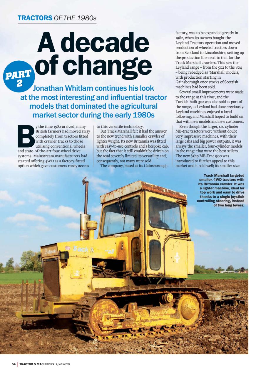 Tractor & Machinery Preview Pages