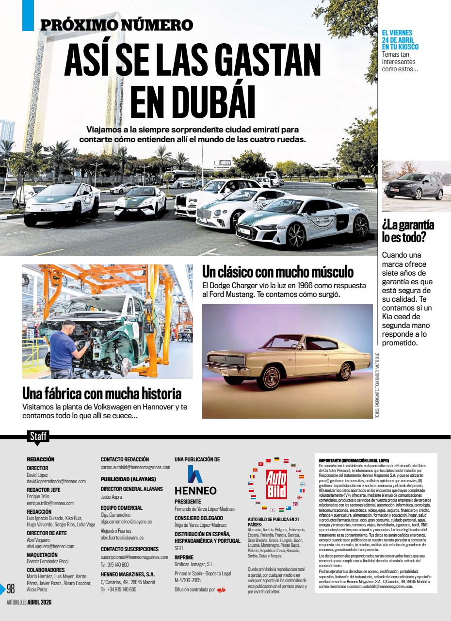 Auto Bild Preview Pages