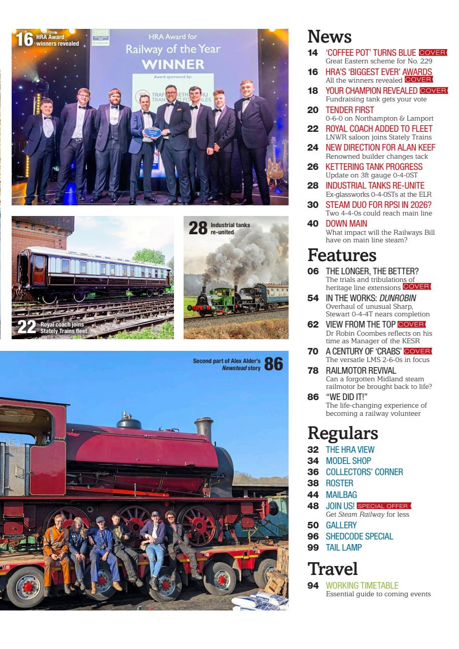 Steam Railway Preview Pages