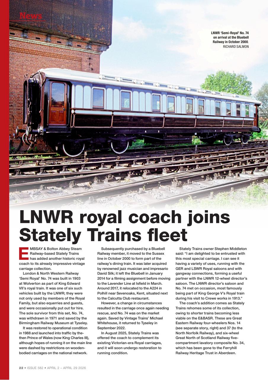 Steam Railway Preview Pages