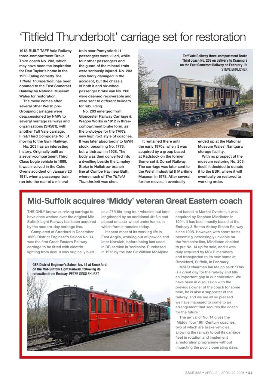 Steam Railway Preview Pages