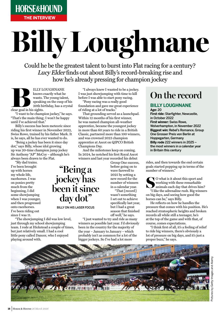 Horse & Hound Preview Pages