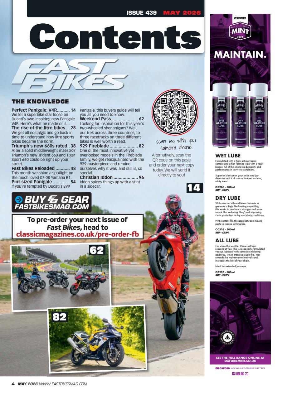 Fast Bikes Preview Pages