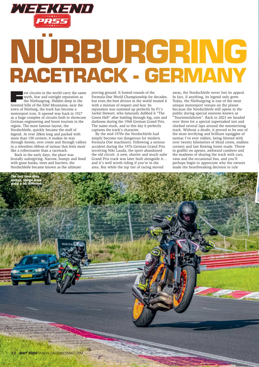 Fast Bikes Preview Pages