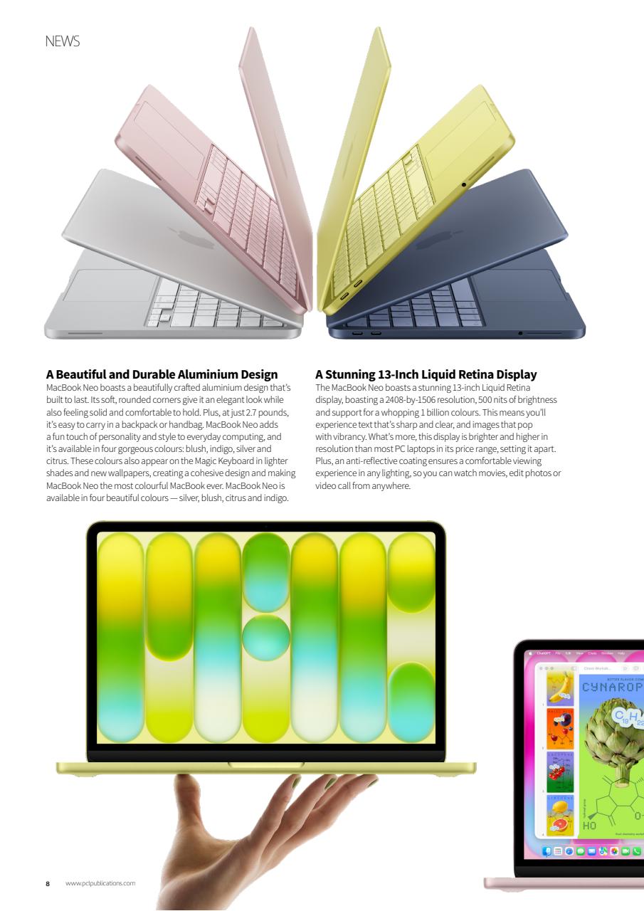 Mac + MacBook User Preview Pages