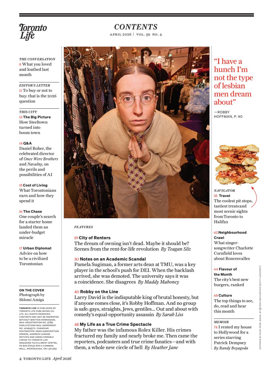 Toronto Life Preview Pages