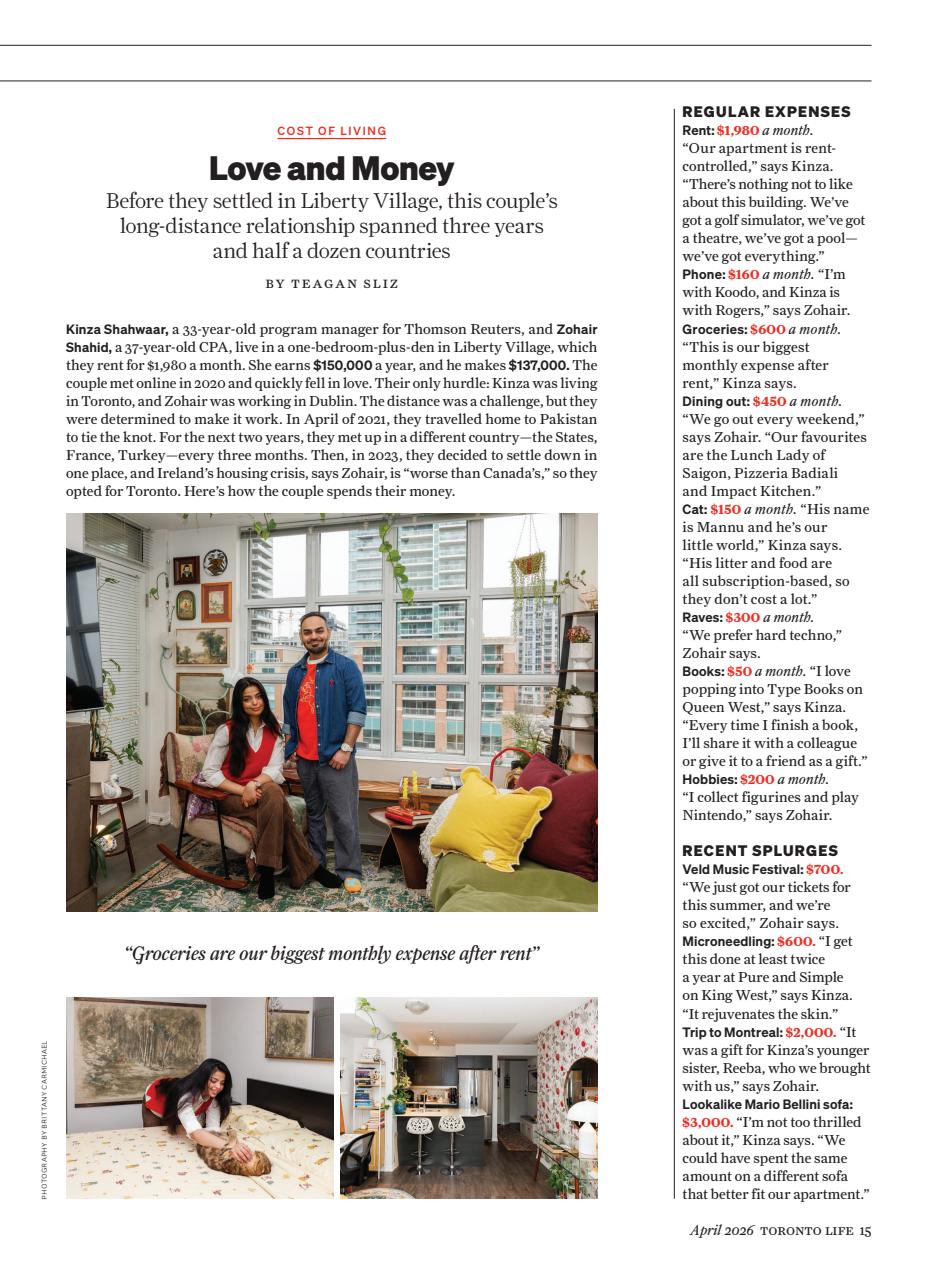 Toronto Life Preview Pages