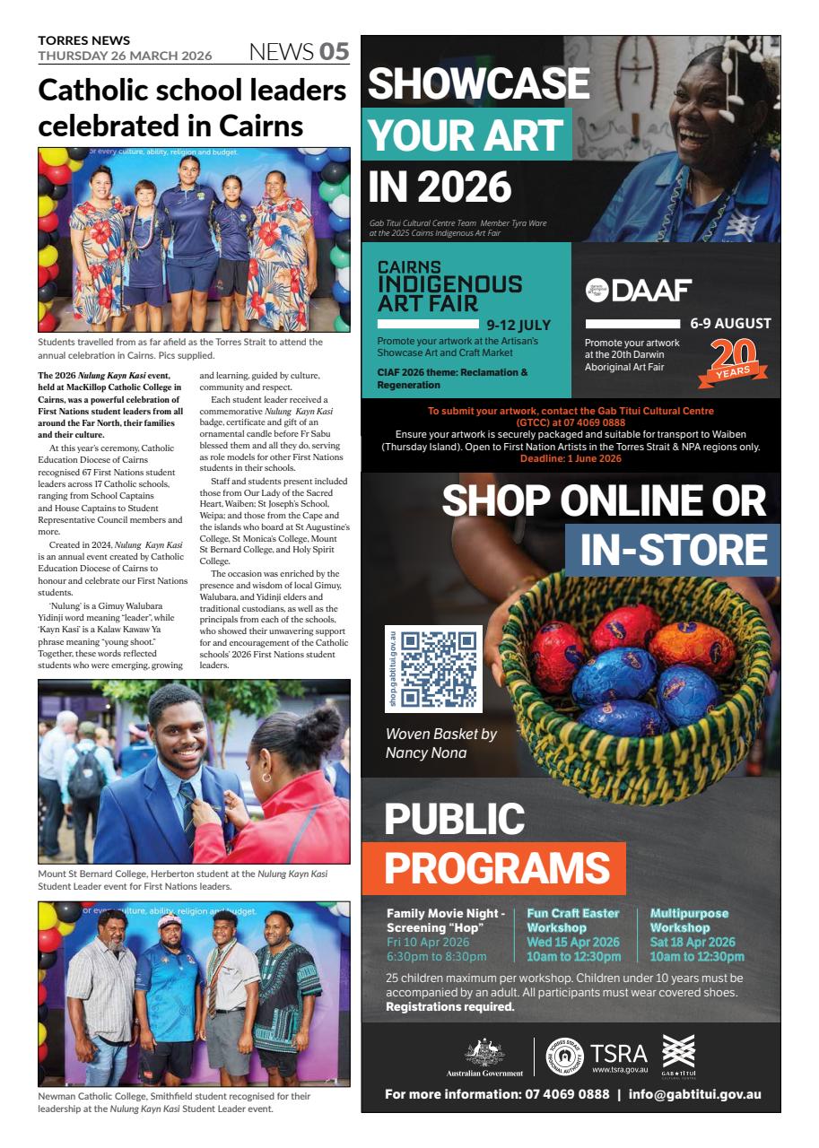 Torres News Preview Pages