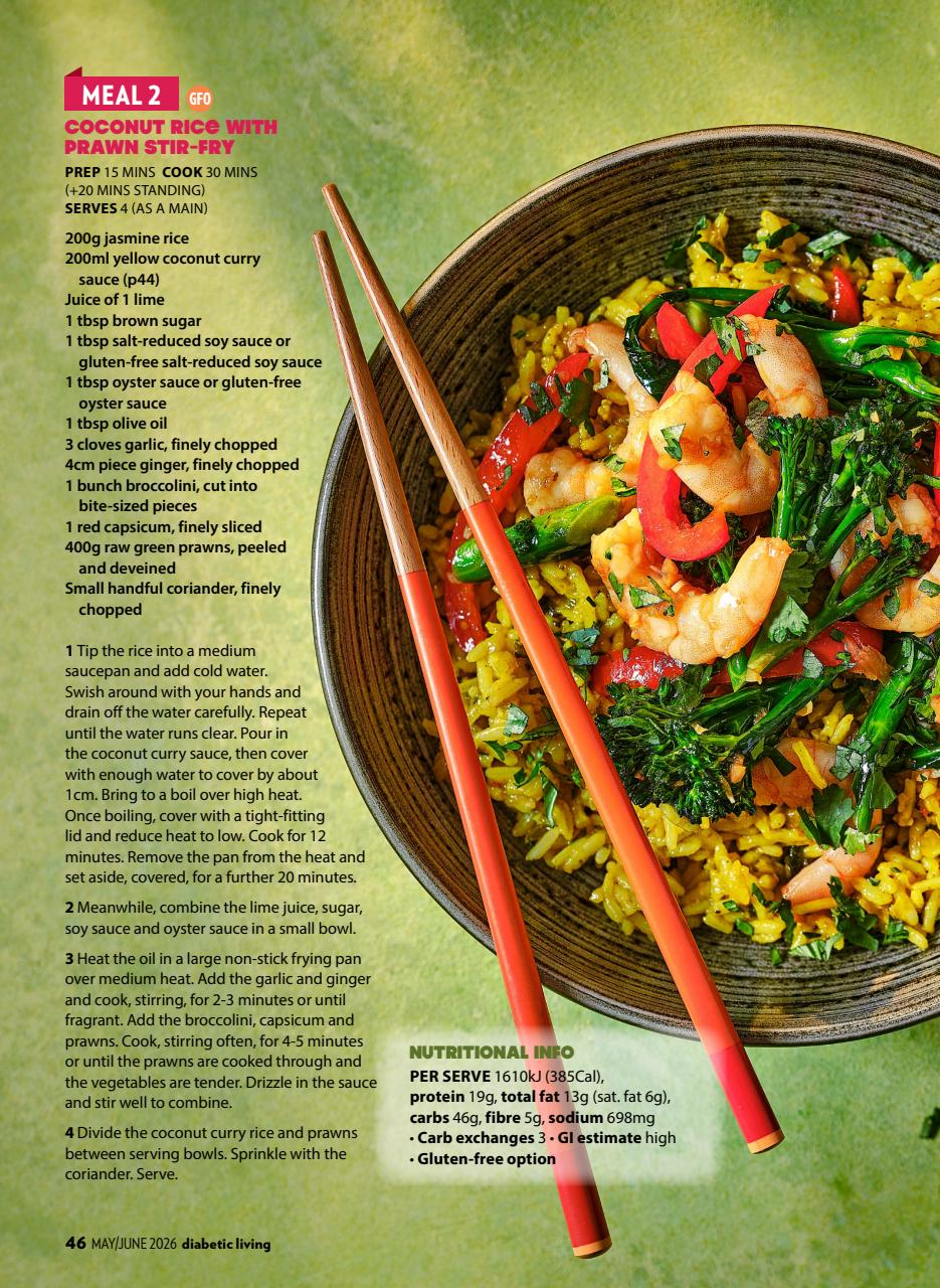 Diabetic Living Preview Pages