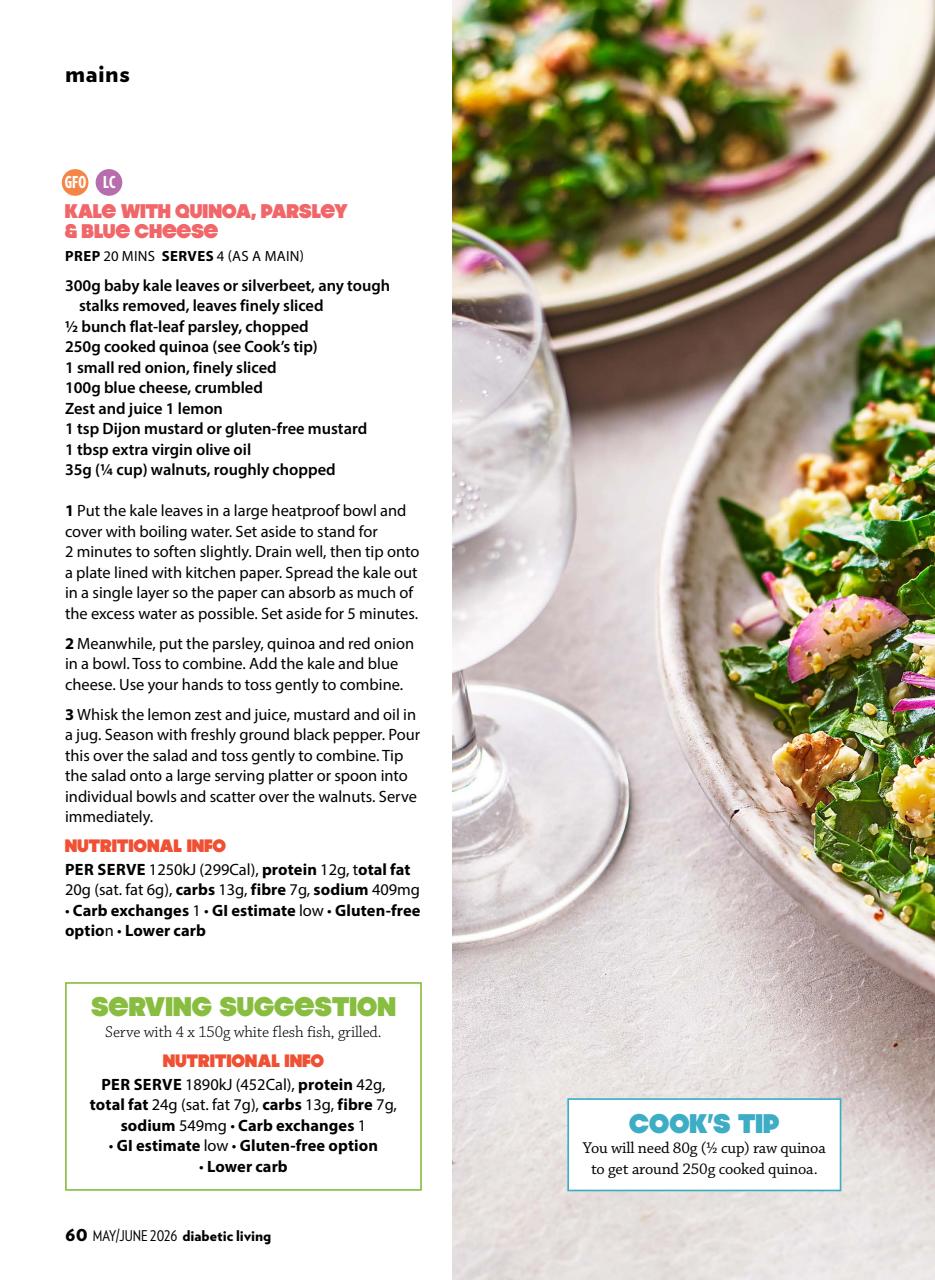 Diabetic Living Preview Pages