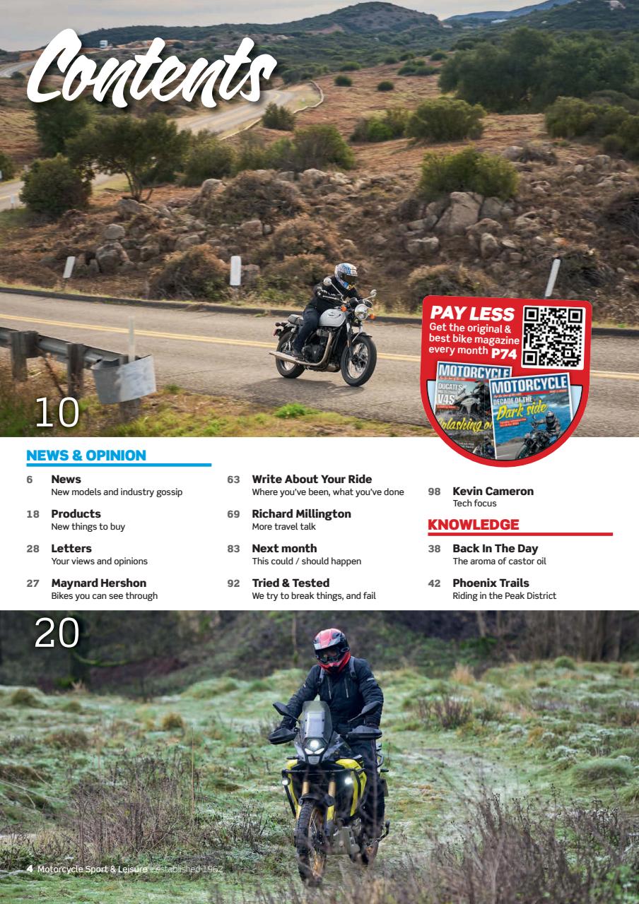Motorcycle Sport & Leisure Preview Pages