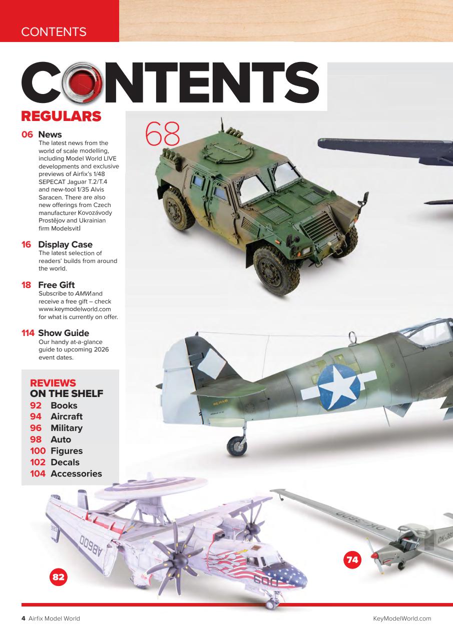 Airfix Model World Preview Pages