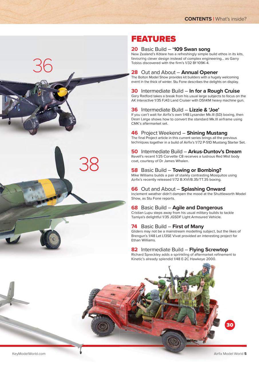 Airfix Model World Preview Pages