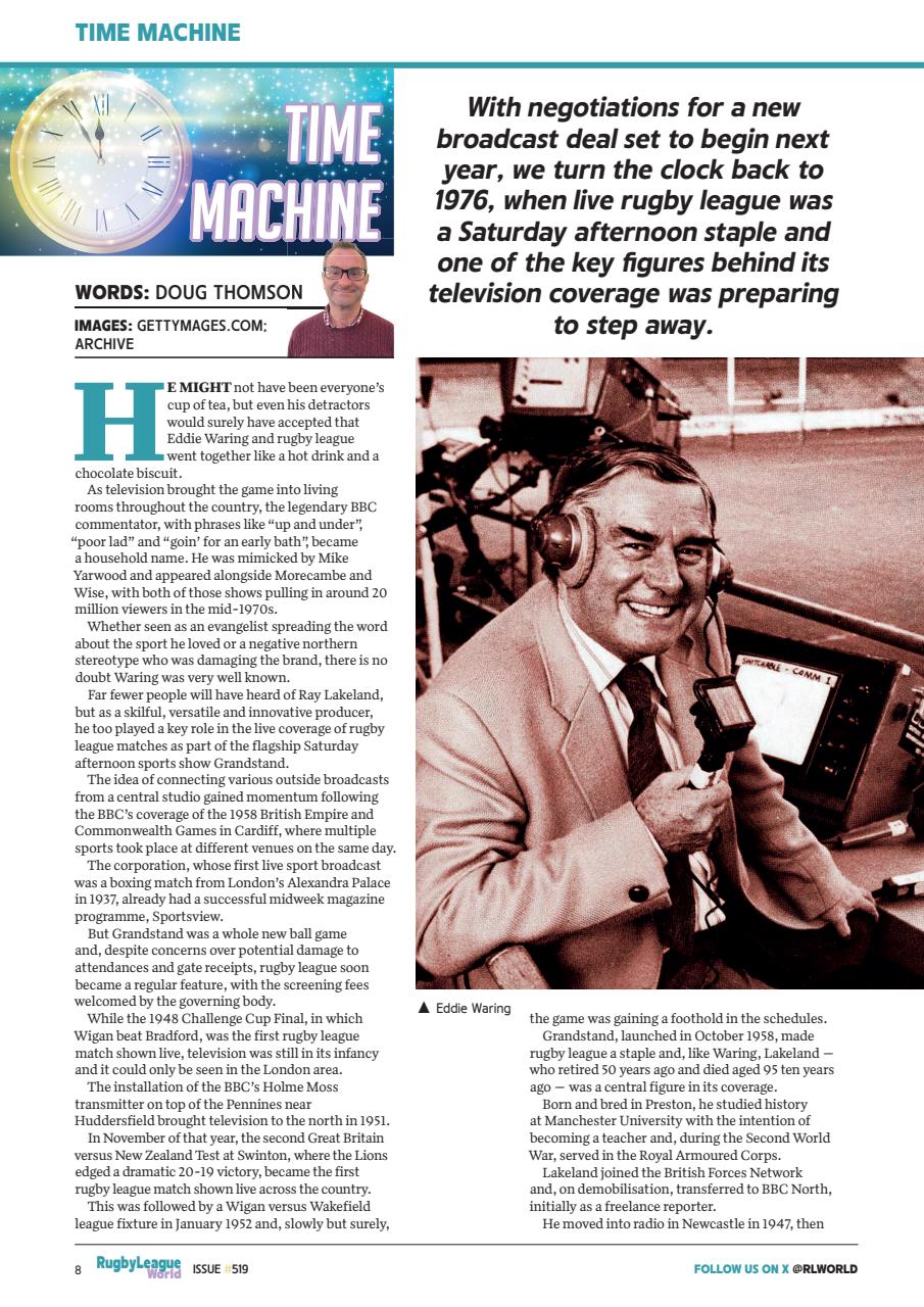 Rugby League World Preview Pages